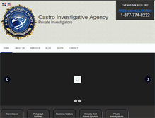 Tablet Screenshot of investigativepros.com